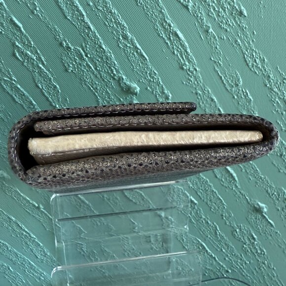 Ferragamo Brown Leather Long Wallet - Picture 3 of 6